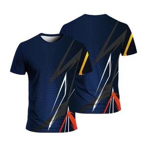 เสื้อยืดกีฬา unisex ผ้าแห้งเร็วระบายอากาศดีใส่ได้ทุกวันใส่สบายฤดูร้อน - Product Image 5