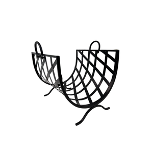 <b>Metal</b> <b>Log</b> <b>Holder</b> Durable & Rust-Resistant Perfect for Firewood Storage Indoor & Outdoor Use Modern Design - Product Image 2