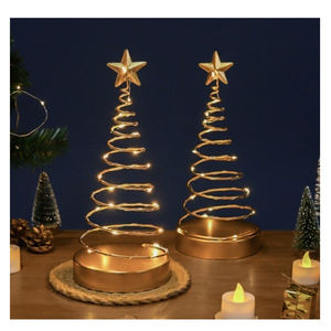 Nouvel arrivage Bougeoir décoratif vintage en métal Bougeoir Vente en gros Bougeoir décoratif de Noël - Product Image 2