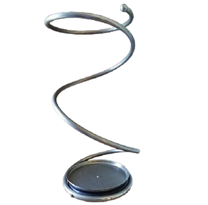 Support de parapluie à découpe laser Leaf Design couleur noir et gris enduit intérieur décoration de la maison équipement de pluie pour le stockage de jardin à la maison - Product Image 5