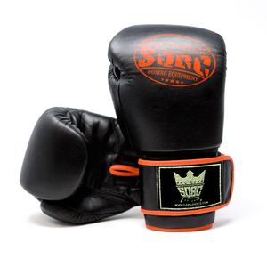 Guantes de boxeo de Entrenamiento Personalizados negros Mejor diseño Kickboxing MMA Guantes y guantes Muay Thai - Product Image 5