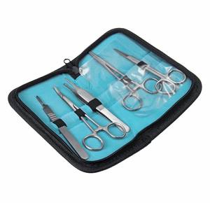 ชุดผ่าตัดเล็กๆน้อยๆชุดผ่าตัดสเตนเลสสตีลราคาถูกพื้นฐานของเครื่องมือผ่าตัด - Product Image 6