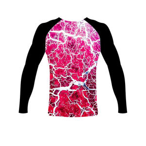 เสื้อรัดรูป UPF 50 rashguard สำหรับผู้ชายเสื้อผ้าป้องกันแสงแดดสำหรับศิลปะการต่อสู้เสื้อผ้าผู้ชาย - Product Image 5