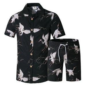 Chemise décontractée d'hiver pour homme à col mandarin, impression de logo personnalisé, OEM ODM, 100 % coton respirant et séchage rapide - Product Image 4