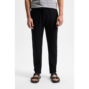 Pantalon de survêtement décontracté pour homme GRIMELANGE OLSEN avec taille élastiquée, cordon de serrage, poches latérales et ornement arrière Fletolu - Product Image 5