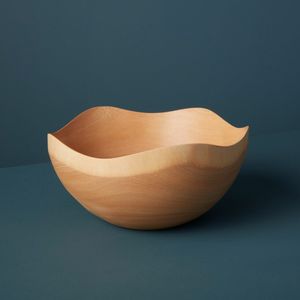 <b>Wooden</b> Serving Bowl For Kitchen <b>Dining</b> <b>Table</b> Salad Fruit Snack Display And Handmade <b>Rustic</b> Home Decoration Accent - Product Image 3