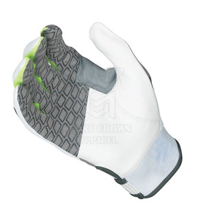 100% cuir véritable léger respirant doigt complet gants de frappe de Baseball couleur unie gants de frappe pour adultes - Product Image 2