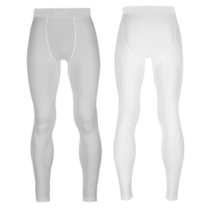 Leggings de yoga décontractés pour hommes, couleur personnalisée, matière respirante en coton/bambou, fermeture à cordon, compression de haute qualité - Product Image 3
