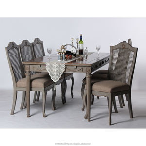 Juego de mesa de comedor de caoba clásica vintage n. ° 1365 para hoteles con sensación Premium - Product Image 2