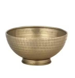 Decorative <b>Metal</b> Serving Bowl Dinnerware <b>Kit</b> for Household Table Arrangement - Product Image 4