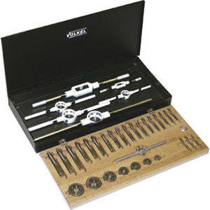Assorted Whitworth Threading BSW-9400GA in <b>Box</b> <b>with</b> Hard Case Hand Power Source - Product Image 1