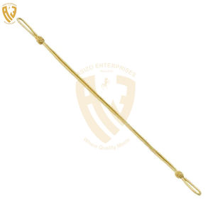 Alta calidad Bullion Twisted Drawcord Cap Cord OEM Diseño Uniformes a precios baratos al por mayor Acabado recubierto para la venta - Product Image 6
