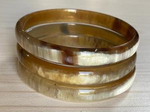 Brazaletes de Cuerno de Búfalo Natural, Joyería Artesanal de Cuerno de Búfalo - Product Image 4