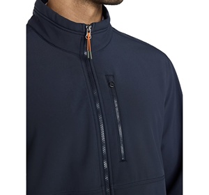 Wholesale Bomber Jacket Stand Collar Zipper Windproof Breathable Thick Microfleece Plus Size Unisex Adults Softshell jacket - Product Image 2