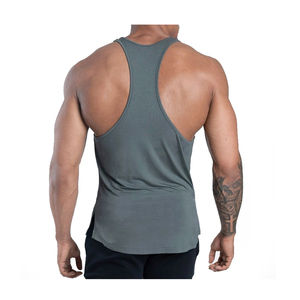 2024 Top Selling Workout Fitness Bodybuilding <b>Running</b> Clothing Vest <b>Singlets</b> Stringer Shirt Gym Wear Men Tank Top - Product Image 6