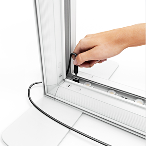 <span class=keywords><strong>2025</strong></span> New khung LED hộp đèn biểu ngữ đứng hiển thị đứng với backlit Led chiếu sáng các seg vải ánh sáng đồ họa hộp - Product Image 5