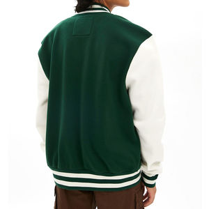 แจ็กเก็ตทีมโรงเรียนคุณภาพระดับมืออาชีพรุ่นใหม่2024ปรับแต่งโลโก้ของคุณสไตล์สตรีทชั้นสูงสำหรับฤดูใบไม้ผลิผลิตในปากีสถาน - Product Image 2