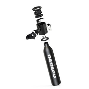 DEDEPU bouteilles d'<span class=keywords><strong>air</strong></span> de plongée de sauvetage d'urgence de rechange <span class=keywords><strong>Mini</strong></span> réservoir de poumon de plongée sous-marine 0.5L - Product Image 4