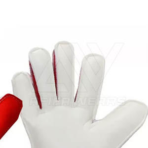 Gants de gardien de but d'entraînement de football OEM de haute qualité dernier style latex respirant avec matériau en cuir du Pakistan - Product Image 5
