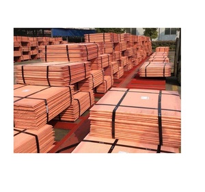 Premium <b>copper</b> cathode <b>sheets</b> available for sale in bulk at affordable price for manufacturing and industrial use - Product Image 1