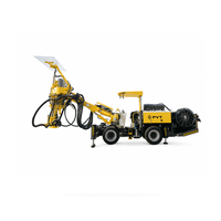 Foreuse hydraulique souterraine pour le boulonnage de roches, pour le soutien des tunnels et le boulonnage des toits miniers