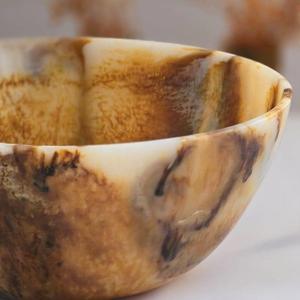 ชามเรซินทำด้วยมือสำหรับตกแต่งบ้านที่ทันสมัยกลางโต๊ะรับประทานอาหารและห้องครัวใช้ตกแต่งแบบพรีเมี่ยม - Product Image 3