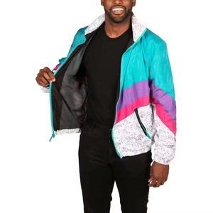 Chaqueta Cortavientos Personalizada con Estampado por Sublimación, Chaqueta de Invierno para Hombre, Ropa de Exterior, Chaqueta con Capucha para Primavera - Product Image 3