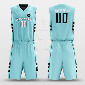Meilleur uniforme de basket-ball réversible en tissu souple Uniforme de basket-ball confortable de haute qualité avec logo personnalisé - Product Image 6