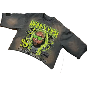 เสื้อยืดคอกลมเข้ารูปผ้าฝ้ายแท้สำหรับผู้ชายเสื้อยืดโอเวอร์ไซส์สำหรับฤดูร้อนออกแบบโลโก้ได้เอง - Product Image 2