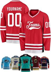 Camiseta de hockey de equipo personalizada barata, uniforme de hockey sobre hielo personalizado 2024, equipo de fabricante profesional, moda sublimada personalizada - Product Image 6