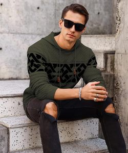 2025 hommes décontracté mode Joker Sublimation pull à capuche meilleure qualité drôle surdimensionné respirant conception solide motif OEM - Product Image 6