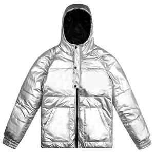 Autumn Winter Men's Cotton-Padded Jacket Coat Top Blouse with Zip <b>Pocket</b> Leisure Oversized <b>Parka</b> with Hat Made from Canvas - Product Image 2