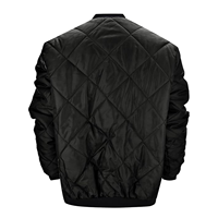 Blouson Bomber Matelassé Respirant et Imperméable Personnalisé OEM pour Homme – Hiver, Rembourré, Coupe Diamant, Léger, Décontracté, Streetwear, Longueur Frontale Longue
