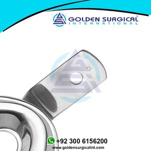 Bandeja de Impresión Dental Mediana, para Prótesis Completa, Inferior, Bandejas de Impresión Sólidas Autoclavables |   Instrumentos Profesionales - Product Image 4