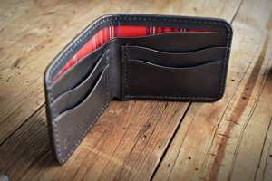 Classic Elegant Leather Bi Fold <b>Wallet</b> <b>Slim</b> Genuine Leather RFID Blocking Purse For <b>Men</b> Bulk BFW-0153 - Product Image 2