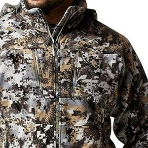 Sweat-shirts de chasse d'hiver respirants pour hommes, vêtements d'extérieur en tissu polyester/coton, sweat-shirt chaud pour utilisation sur le terrain, option de logo personnalisé - Product Image 6