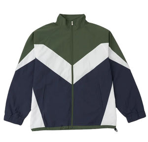 Conjunto Deportivo de Alta Calidad al por Mayor, Chaqueta Cortavientos de Poliéster con Paneles de Nailon y Cremallera, Servicio OEM para Mujer - Product Image 2