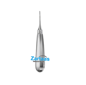 Elevador de raíz Flohr Dental quirúrgico no estéril de acero inoxidable de alta calidad para uper Roots puntiagudos rectos - Product Image 1