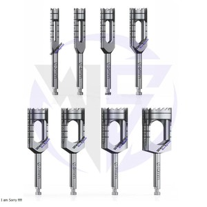 Fresas de Trepanación para Implantes Dentales, Herramientas Quirúrgicas de Acero Inoxidable con Marcas de Profundidad, Tamaño Personalizado - Product Image 2
