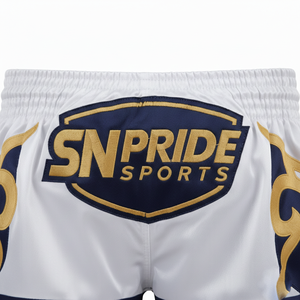 Pantalon de kickboxing décontracté personnalisé, respirant, en toile écologique lavée, pour homme, avec design appliqué - Product Image 6