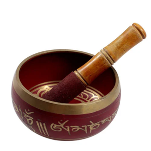 Juego de cuencos tibetanos de estilo atractivo, cuenco curativo con sonido hecho a mano, cuenco grande de meditación de Metal de latón del Himalaya martillado - Product Image 6