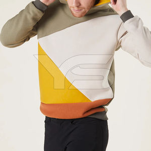 เสื้อมีฮู้ด Super PANEL สำหรับผู้ชายฤดูหนาวลายทึบมีฮู้ด ODM จัดหาการพิมพ์สกรีนผ้าไหมพร้อมตัวเลือกหลายสี - Product Image 1