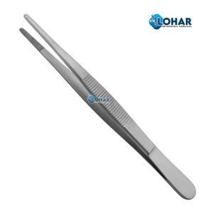 Fórceps de tejido marrón Adson, soporte para pulgar, abrazadera Médica Quirúrgica recta, fórceps de vendaje - Product Image 4