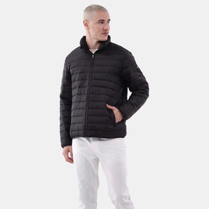 Chaqueta de Lona de Alta Calidad para Hombre, con Capucha, Personalizable, Ecológica, Resistente al Viento, Estilo Urbano, para Invierno y Exteriores - Product Image 1