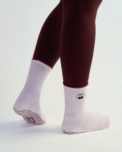 Calcetines Deportivos Antideslizantes con Agarre en el Empeine, de Algodón Elástico, Transpirables, Cómodos, para Yoga, Pilates, Fitness, Ejercicio en Interiores - Product Image 1