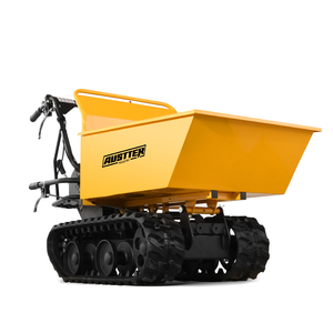 Mini brouette de construction en métal de dumper à chenilles à moteur de capacité de 300kg - Product Image 3