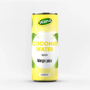 Agua de coco vietnamita natural 250 ml 320 ml 500 ml fresca esterilizada sin conservantes nunca de concentrado OEM privado - Product Image 3