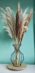 Suministros para fiesta de boda Nuevo diseño Artesanía de metal Florero para el hogar Decoración del hogar Soporte de flores para la venta - Product Image 4