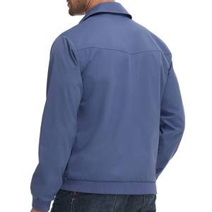 Vestes pour hommes, vestes de baseball, coupe-vent en polyester, imperméables, décontractées, vêtements d'extérieur, vestes bomber à fermeture éclair pour hommes - Product Image 4