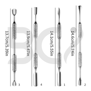 Outil de manucure pour dissolvant de vernis à ongles en acier inoxydable - Product Image 4